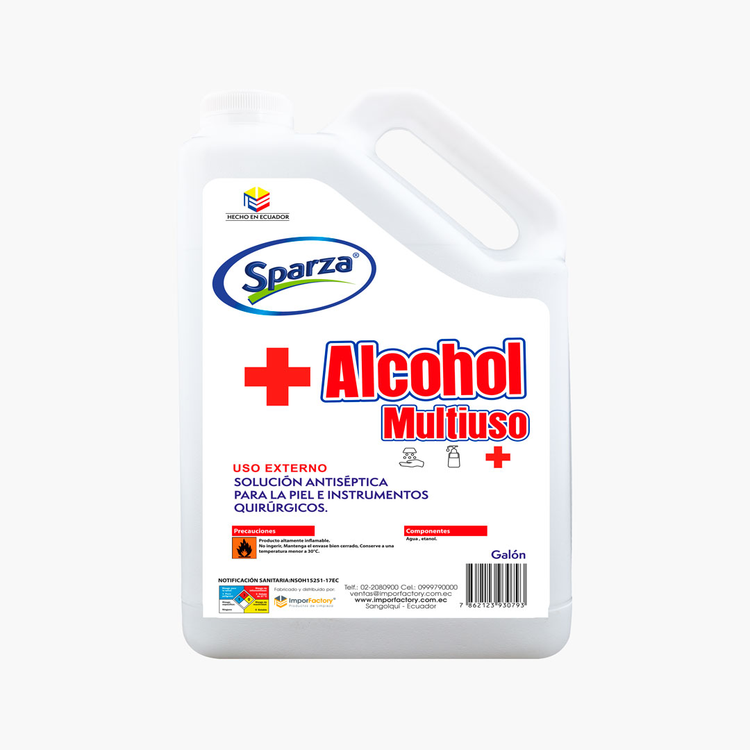 Alcohol multiuso Sparza