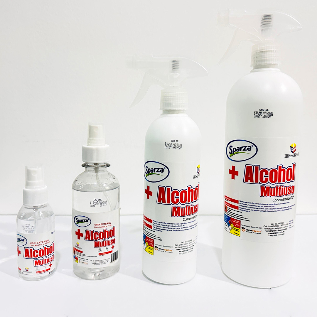 Alcohol multiuso Sparza