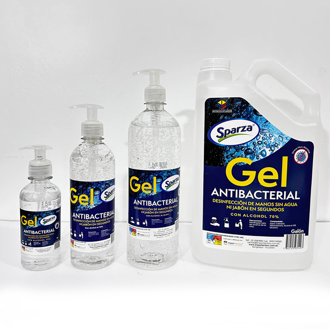 Gel antibacterial